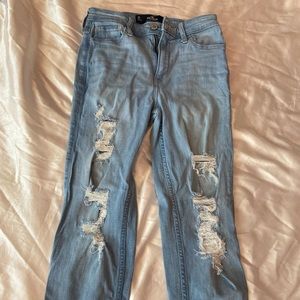 Hollister Jeans With Rips
